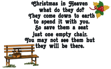 Christmas in Heaven 2 (5x7)