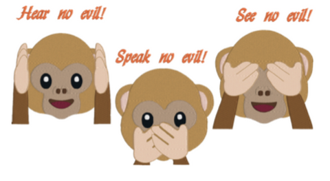 Hear, Speak & See no evil Set