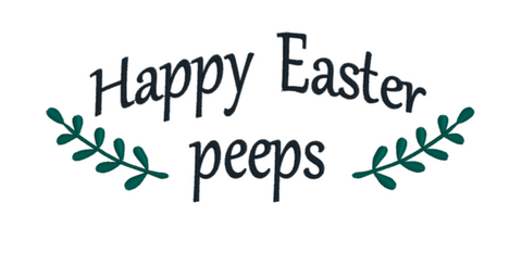 Happy Easter peeps