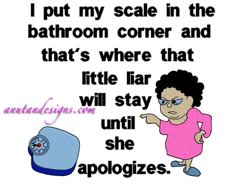Bathroom scale
