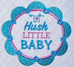 Sketch baby frame 6 (Hush little baby)