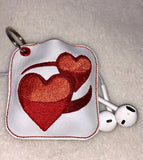 Hearts Earphone Pocket - ITH