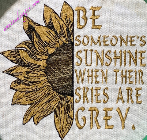 Be someone's sunshine
