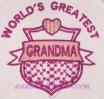 Family Badges 1, 4x4 singles (World's Greatest..)