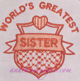 Family Badges 1, 6x6 singles (world's greatest..)