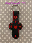 Cross with heart (Small)