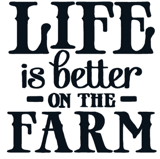 Life is better on a farm