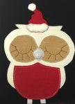 Quick stitch Christmas owl