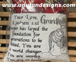 Grandmother so loved 14x21 (extra large design)